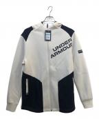 UNDER ARMOURアンダーアーマー）の古着「ジップパーカー」｜ホワイト