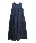 Gymphlex（ジムフレックス）の古着「ノースリーブワンピース」｜ネイビー