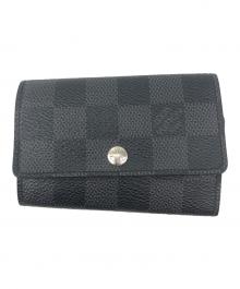 LOUIS VUITTON（ルイ ヴィトン）の古着「6連キーケース」｜ブラック×グレー