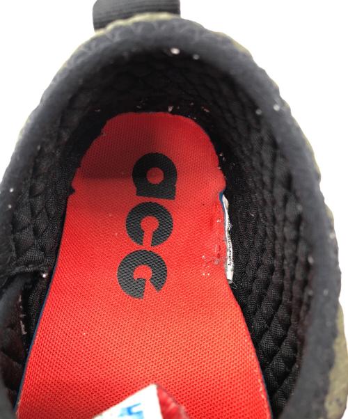 NIKE ACG（ナイキエーシージー）NIKE ACG (ナイキエージーシー) ACG MOC グリーン×ブラック サイズ:26cmの古着・服飾アイテム