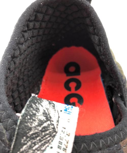 NIKE ACG（ナイキエーシージー）NIKE ACG (ナイキエージーシー) ACG MOC グリーン×ブラック サイズ:26cmの古着・服飾アイテム
