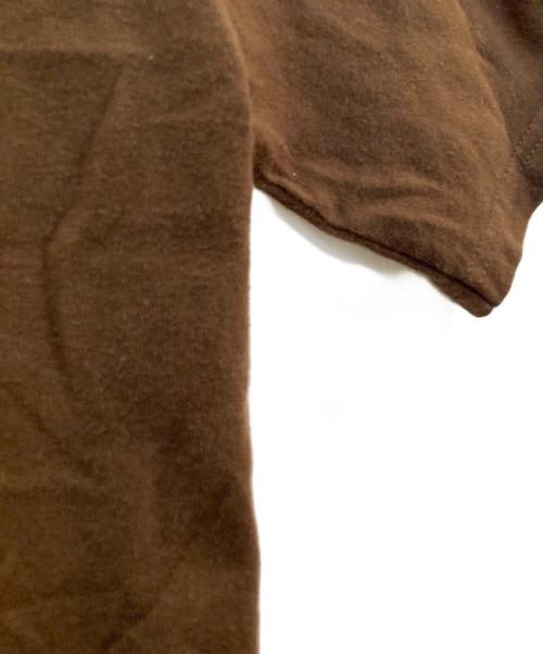 stussy（ステューシー）stussy (ステューシー) 半袖カットソー ブラウン サイズ:Sの古着・服飾アイテム