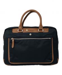 BLACK LABEL CRESTBRIDGE（ブラックレーベル クレストブリッジ）の古着「ビジネスバッグ」｜ネイビー×ブラウン