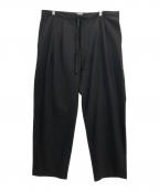 TRADE MARK GOLDトレードマークゴールド）の古着「イージーパンツ」｜ブラック