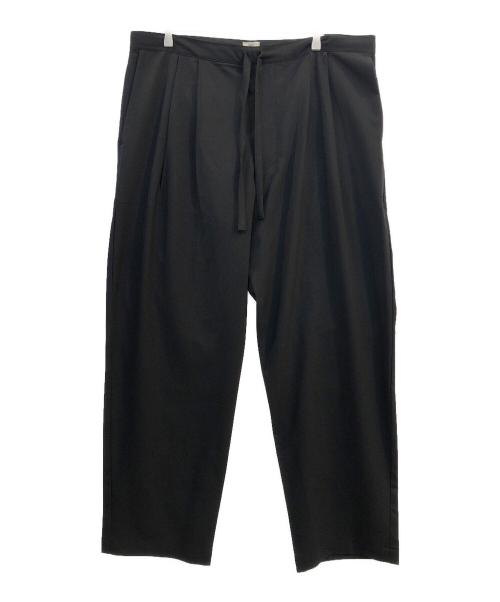 TRADE MARK GOLD（トレードマークゴールド）TRADE MARK GOLD (トレードマークゴールド) イージーパンツ ブラック サイズ:Lの古着・服飾アイテム