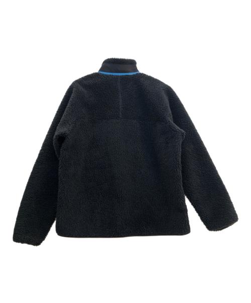 Patagonia（パタゴニア）Patagonia (パタゴニア) フリースジャケット ブラック×ブルー サイズ:XLの古着・服飾アイテム