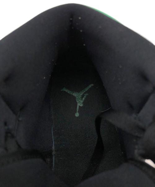 NIKE（ナイキ）NIKE (ナイキ) AIR JORDAN 1 MID ブラック×グリーン サイズ:25.5cmの古着・服飾アイテム