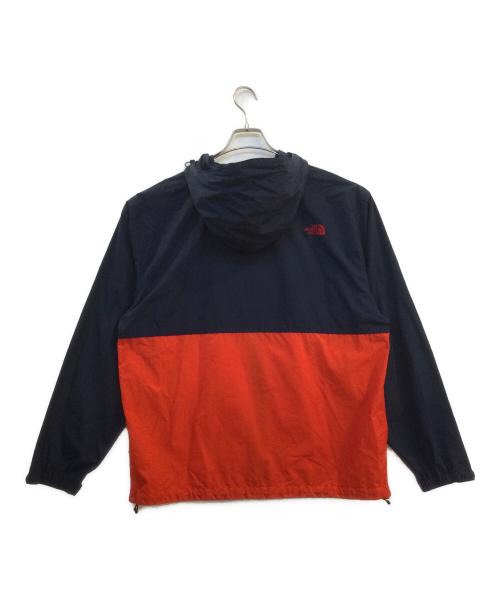 THE NORTH FACE（ザ ノース フェイス）THE NORTH FACE (ザ ノース フェイス) COMPACT JACKET/コンパクトジャケット ネイビー×レッド サイズ:XLの古着・服飾アイテム