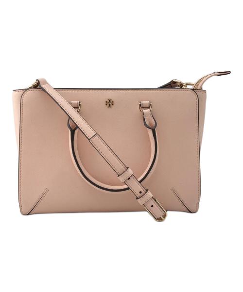 TORY BURCH（トリーバーチ）TORY BURCH (トリーバーチ) 2WAYショルダーバッグ ピンクの古着・服飾アイテム