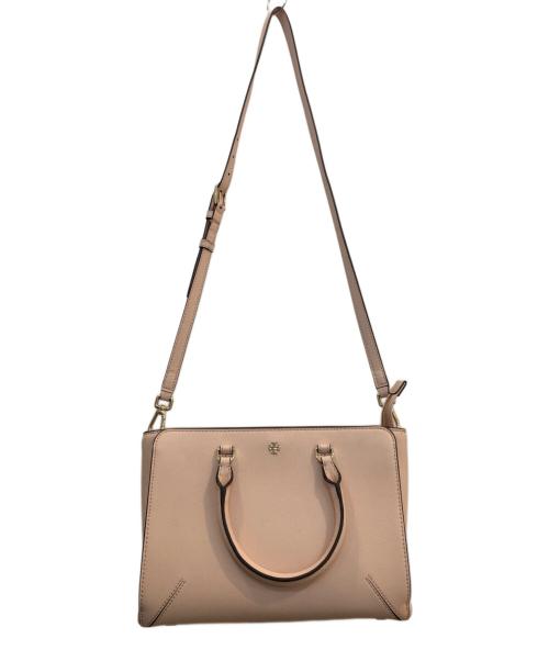 TORY BURCH（トリーバーチ）TORY BURCH (トリーバーチ) 2WAYショルダーバッグ ピンクの古着・服飾アイテム