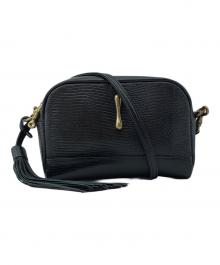 TOFF&LOADSTONE（トフアンドロードストーン）の古着「ショルダーバッグ」｜ブラック×ゴールド