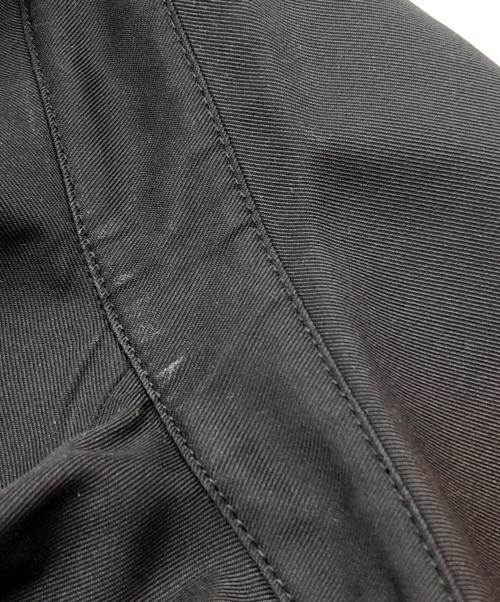 UN3D.（アンスリード）UN3D. (アンスリード) トレンチコート ブラック サイズ:38の古着・服飾アイテム