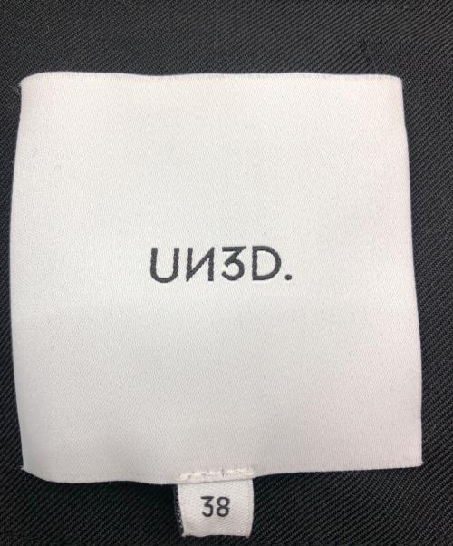 UN3D.（アンスリード）UN3D. (アンスリード) トレンチコート ブラック サイズ:38の古着・服飾アイテム