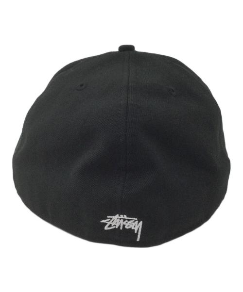 stussy（ステューシー）stussy (ステューシー) New Era (ニューエラ) キャップ ブラックの古着・服飾アイテム