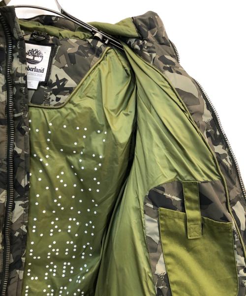 Timberland（ティンバーランド）Timberland (ティンバーランド) ダウンジャケット グリーン サイズ:Mの古着・服飾アイテム