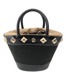 YU HAMANO（ユウ ハマノ）の古着「ハンドバッグ」｜ブラック