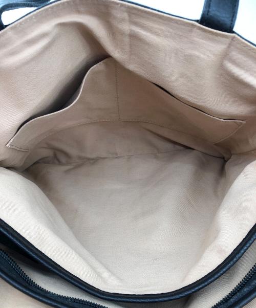 DAKOTA（ダコタ）Dakota (ダコタ) レザートートバッグ ブラックの古着・服飾アイテム