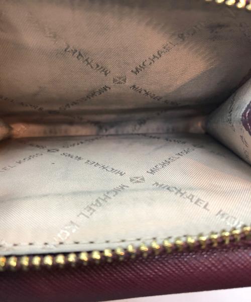 MICHAEL KORS（マイケルコース）MICHAEL KORS (マイケルコース) 3つ折り財布 レッドの古着・服飾アイテム