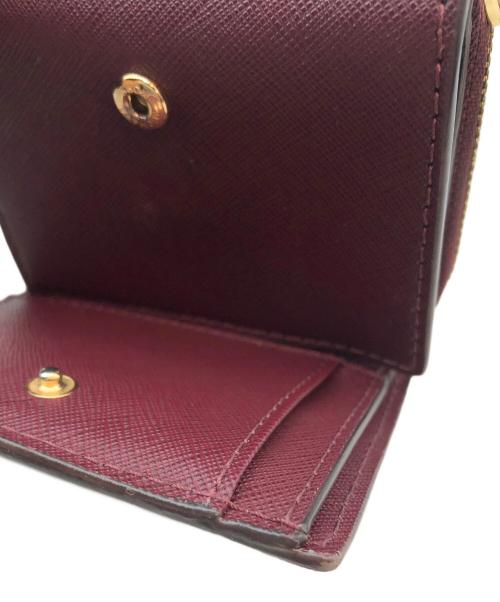 MICHAEL KORS（マイケルコース）MICHAEL KORS (マイケルコース) 3つ折り財布 レッドの古着・服飾アイテム