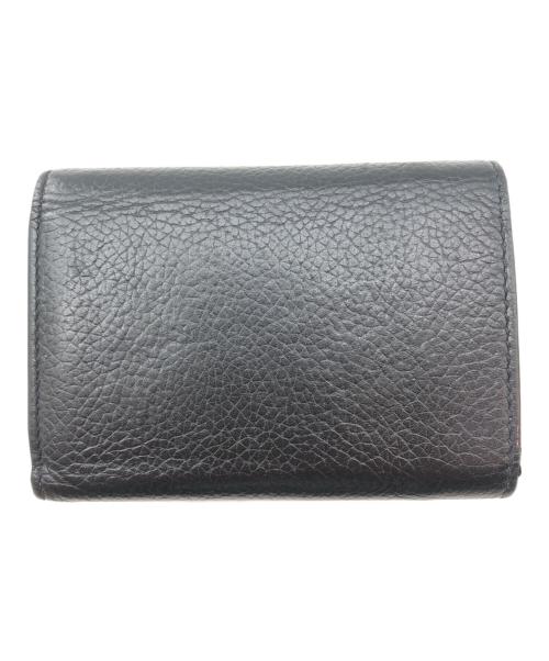 BALENCIAGA（バレンシアガ）BALENCIAGA (バレンシアガ) 3つ折り財布 ブラックの古着・服飾アイテム
