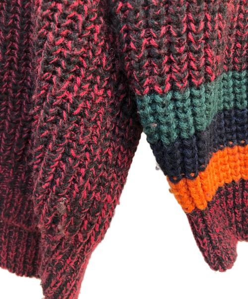 kolor/BEACON（カラービーコン）kolor/BEACON (カラービーコン) ニット ボルドー サイズ:Mの古着・服飾アイテム