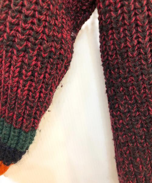 kolor/BEACON（カラービーコン）kolor/BEACON (カラービーコン) ニット ボルドー サイズ:Mの古着・服飾アイテム