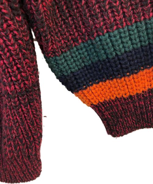 kolor/BEACON（カラービーコン）kolor/BEACON (カラービーコン) ニット ボルドー サイズ:Mの古着・服飾アイテム