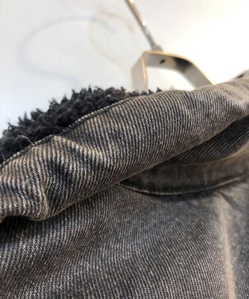 LEVI'S（リーバイス）LEVI'S (リーバイス) デニムボアダウンジャケット ブラック サイズ:XLの古着・服飾アイテム