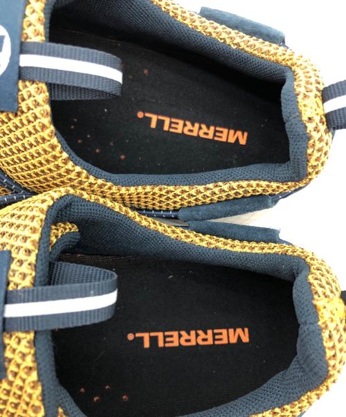 MERRELL（メレル）MERRELL (メレル) スニーカー イエロー×ネイビー サイズ:US9.5の古着・服飾アイテム