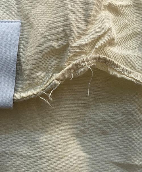 DESCENDANT（ディセンダント）DESCENDANT (ディセンダント) 半袖オープンカラーシャツ ベージュ サイズ:Lの古着・服飾アイテム