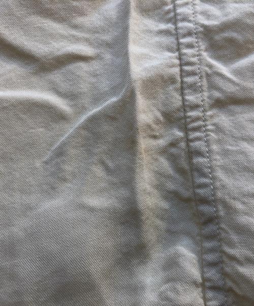 DESCENDANT（ディセンダント）DESCENDANT (ディセンダント) 半袖オープンカラーシャツ ベージュ サイズ:Lの古着・服飾アイテム