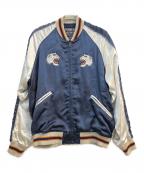 Hysteric Glamourヒステリックグラマー）の古着「刺繍スカジャン」｜ネイビー