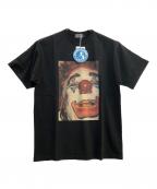 Hysteric Glamourヒステリックグラマー）の古着「プリントTシャツ」｜ブラック