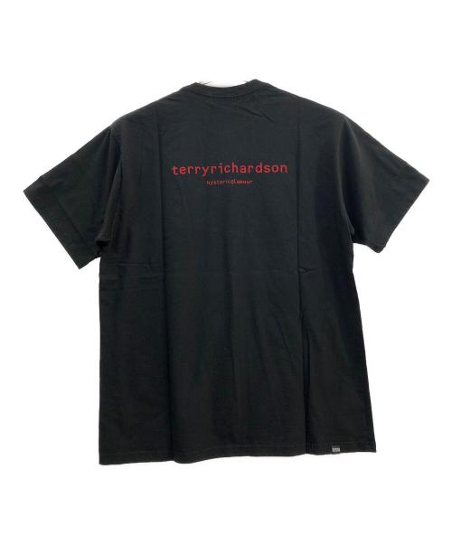 Hysteric Glamour（ヒステリックグラマー）Hysteric Glamour (ヒステリックグラマー) プリントTシャツ ブラック サイズ:XL 未使用品の古着・服飾アイテム