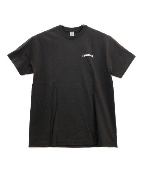 CHALLENGER（チャレンジャー）CHALLENGER (チャレンジャー) プリントTシャツ ブラック サイズ:LARGEの古着・服飾アイテム