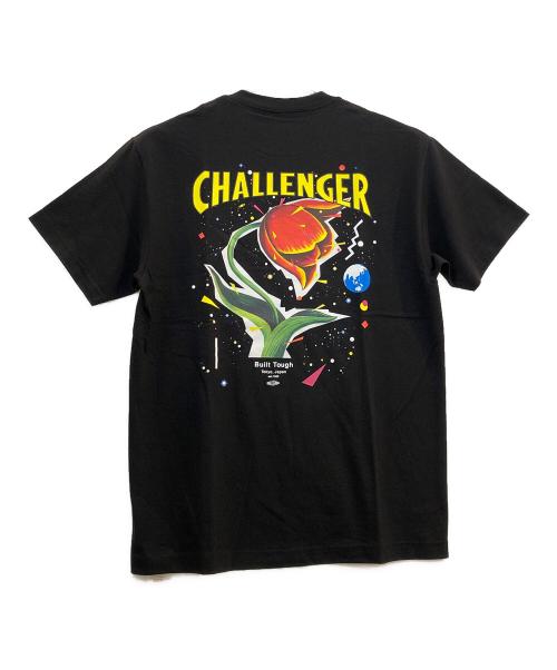 CHALLENGER（チャレンジャー）CHALLENGER (チャレンジャー) プリントTシャツ ブラック サイズ:LARGEの古着・服飾アイテム