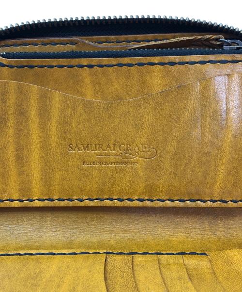 samurai craft（サムライクラフト）SAMURAI CRAFT (サムライクラフト) ラウンドファスナー財布の古着・服飾アイテム