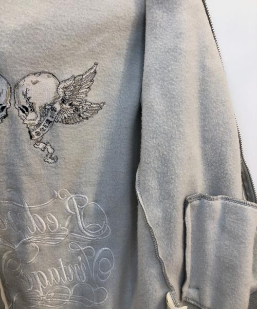 RED PEPPER（レッドペッパ）RED PEPPER (レッドペッパ) ジップパーカー グレー サイズ:Mの古着・服飾アイテム