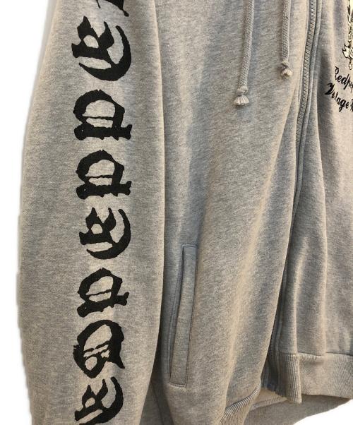 RED PEPPER（レッドペッパ）RED PEPPER (レッドペッパ) ジップパーカー グレー サイズ:Mの古着・服飾アイテム