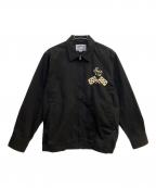 HOUSTONヒューストン）の古着「ワークジャケット」｜ブラック