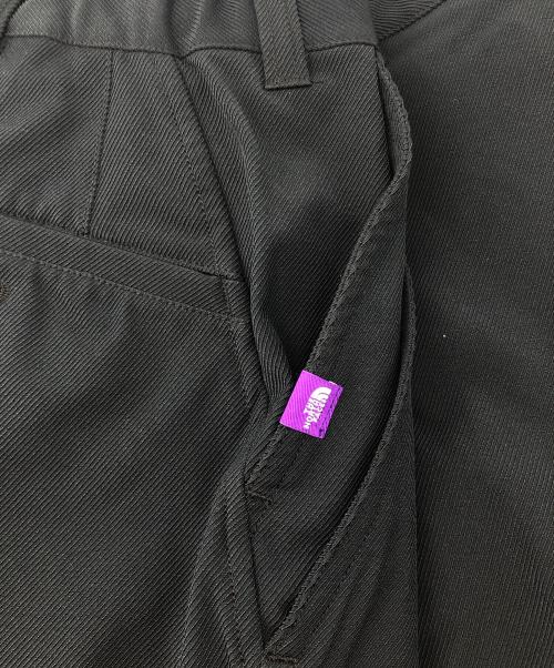 THE NORTHFACE PURPLELABEL（ザ・ノースフェイス パープルレーベル）THE NORTHFACE PURPLELABEL (ザ・ノースフェイス パープルレーベル) パンツ　Stretch WideTapered PT ブラック サイズ:36の古着・服飾アイテム