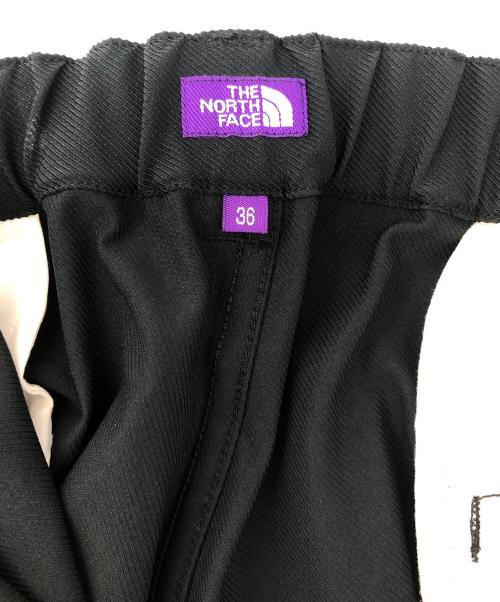 THE NORTHFACE PURPLELABEL（ザ・ノースフェイス パープルレーベル）THE NORTHFACE PURPLELABEL (ザ・ノースフェイス パープルレーベル) パンツ　Stretch WideTapered PT ブラック サイズ:36の古着・服飾アイテム