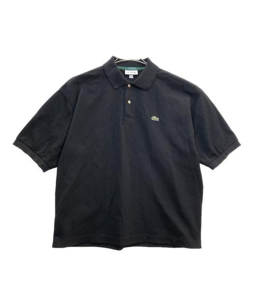 LACOSTE（ラコステ）LACOSTE (ラコステ) 半袖ポロシャツ ブラック サイズ:XXLの古着・服飾アイテム