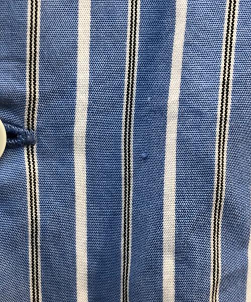 CAHLUMN（カウラム）CAHLUMN (カウラム) 半袖シャツ ブルー×ホワイト サイズ:Lの古着・服飾アイテム