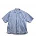 CAHLUMN（カウラム）の古着「半袖シャツ」｜ブルー×ホワイト