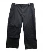 Dickiesディッキーズ）の古着「ダブルニーワークパンツ」｜ブラック