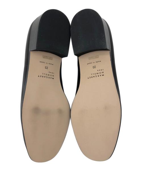 MARGARET HOWELL idea（マーガレット ハウエル アイディア）MARGARET HOWELL idea (マーガレット ハウエル アイディア) ヒールパンプス ブラック サイズ:23の古着・服飾アイテム