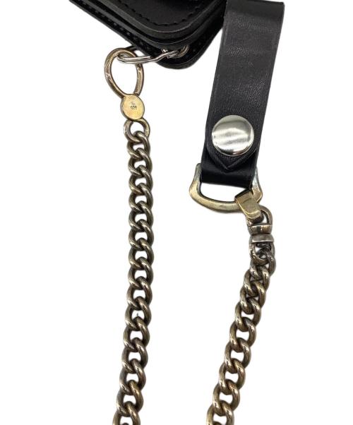 MASSES（マシス）MASSES (マシス) トラッカーウォレット ブラックの古着・服飾アイテム