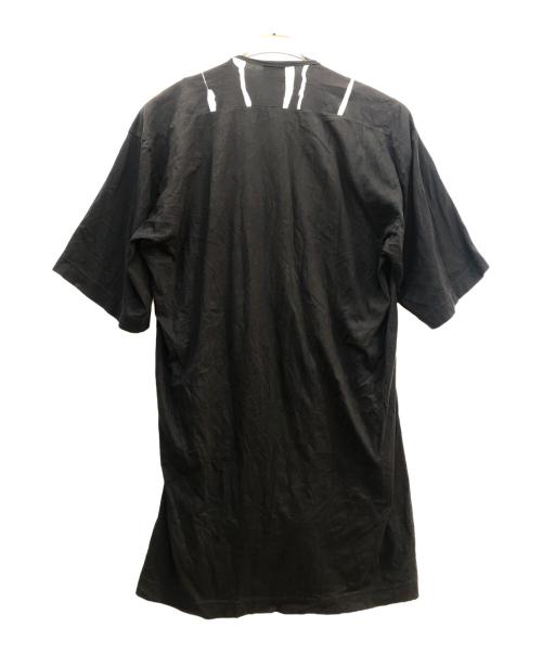 Vivienne Westwood man（ヴィヴィアン ウェストウッド マン）Vivienne Westwood man (ヴィヴィアン ウェストウッド マン) ロング丈スリット入り半袖カットソー ブラック サイズ:Fの古着・服飾アイテム