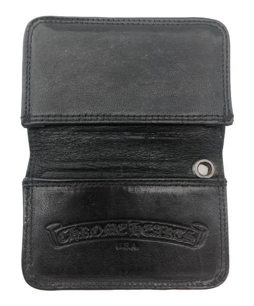 CHROME HEARTS（クロムハーツ）CHROME HEARTS (クロムハーツ) カードケース ブラックの古着・服飾アイテム